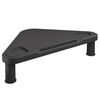 vidaXL Supporto per Monitor Nero 49x28x10,5 cm