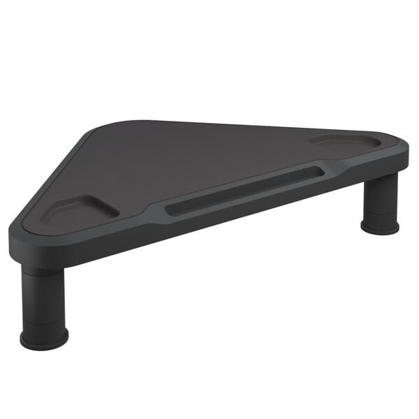 vidaXL Supporto per Monitor Nero 49x28x10,5 cm
