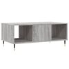 vidaXL Tavolino Salotto Grigio Sonoma 90x50x36,5 cm Legno Multistrato