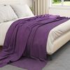vidaXL Coperte da Pile 6 pcs Viola 270 x 240 cm Panno