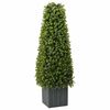 vidaXL Albero di Eucalipto Artificiale Verde 27 x 27 x 90 cm Plastica