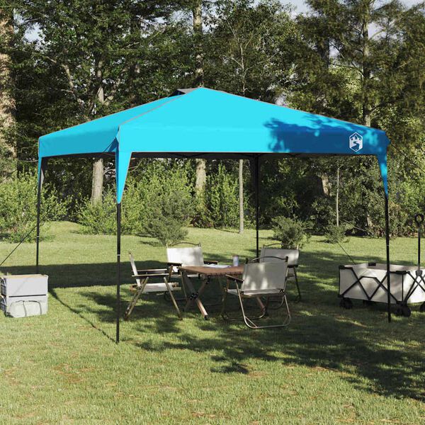vidaXL Tenda Aggiuntiva Pop-Up Blu 300 x 300 cm Tessuto