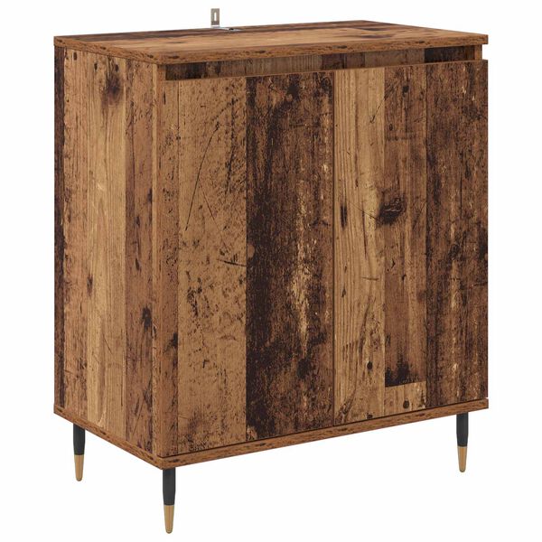 vidaXL Credenza Legno vecchio 60 x 35 x 70 cm Legno multistrato