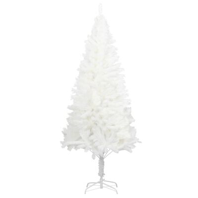 vidaXL Albero di Natale Artificiale con Aghi Realistici Bianco 240 cm