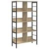 vidaXL Libreria 8 livelli 82 x 32 x 144,5 cm Legno ingegnerizzato