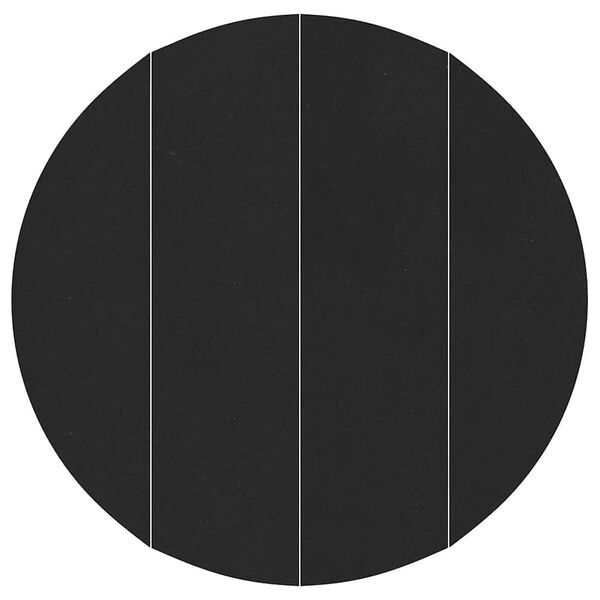 vidaXL Telo per Fondo Piscina Nero Ø 428 cm Geotessile in Poliestere