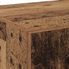 vidaXL Credenza Legno vecchio 70 x 42.5 x 185 cm Legno multistrato