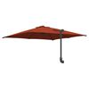 vidaXL Ombrello da giardino Terracotta 248,5 x 247,5 x 160 cm