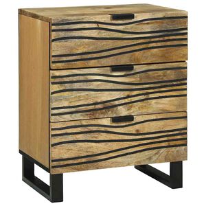 vidaXL Armadio da Notte Naturale 50 x 33 x 62 cm Legno ingegnerizzato