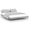 vidaXL Giroletto senza Materasso Grigio Sonoma 180x200 cm Truciolato
