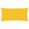 vidaXL Telo Ombra Giallo 2,5 x 6 m HDPE