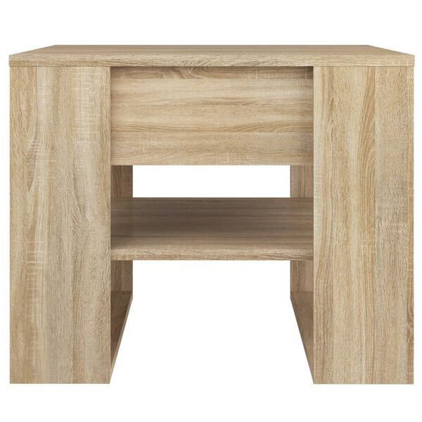 vidaXL Tavolino Salotto Rovere Sonoma 55,5x55x45 cm Legno Multistrato
