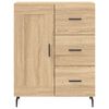 vidaXL Credenza Rovere Sonoma 69,5x34x180 cm in Legno Multistrato