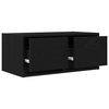 vidaXL Mobile Porta TV Rovere Nero 60x31x25,5 cm in Legno Multistrato