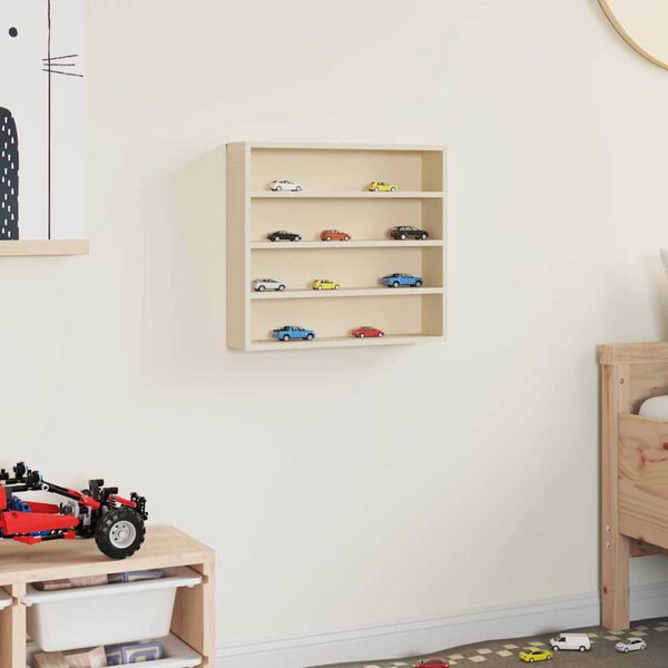 vidaXL Scatola Espositiva in Legno Marrone 40 x 8.5 x 37 cm