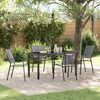 vidaXL Set da Pranzo per Giardino 5 pcs Antracite