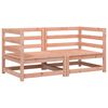 vidaXL Divani Angolari Giardino 2pz 70x70x67cm Legno Massello Douglas