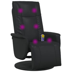 vidaXL Nero 71 x 90 x 105 cm Pelle Sintetica