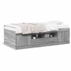 vidaXL Divano Letto con Cassetti senza Materasso 100x200 cm