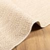 vidaXL Tappeto ZIZUR Beige 60x110 cm Aspetto Iuta Interni ed Esterni