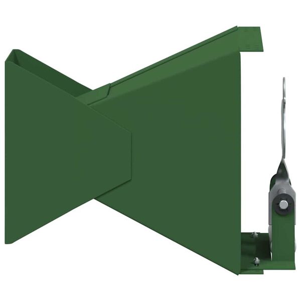 vidaXL Trappola per pallini Verde 14 x 14 x 19 cm Acciaio