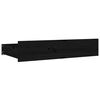 vidaXL Cassettoni da Letto 4 pz in Legno Massello di Pino Nero