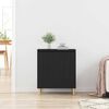 vidaXL Credenza Nero 60 x 35 x 70 cm Legno multistrato