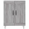 vidaXL Credenza Grigio Sonoma 69,5x34x90 cm in Legno Multistrato