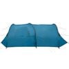 vidaXL Tenda a tunnel con tetto Blu e Grigio 700 x 590 x 215 cm