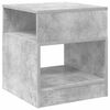 vidaXL Tavolino Grigio cemento 40,5 x 40 x 45 cm Legno multistrato