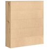 vidaXL Libreria Rovere Artigianale 89x24x101,5 cm in Legno Multistrato