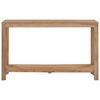 vidaXL Tavolo Consolle 120x35x75 cm in Legno Massello di Teak