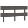 vidaXL Testiera per Letto Bianca 154x3x81 cm Legno Massello di Pino