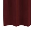 vidaXL Tende oscuranti 2 pcs Rosso Vino 140 x 225 cm Velluto