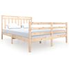 vidaXL Giroletto 150x200 cm King in Legno Massello