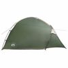 vidaXL Tenda Verde 370 x 230 x 185 cm Poliestere e fibra di vetro