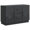 vidaXL Credenza Nero 89 x 34,5 x 57 cm Legno ingegnerizzato