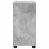 vidaXL Mobile per lavabo da bagno Grigio cemento 60 x 30 x 60 cm
