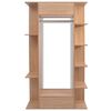 vidaXL Armadio in Legno Multistrato 106x36,5x192 cm Beige