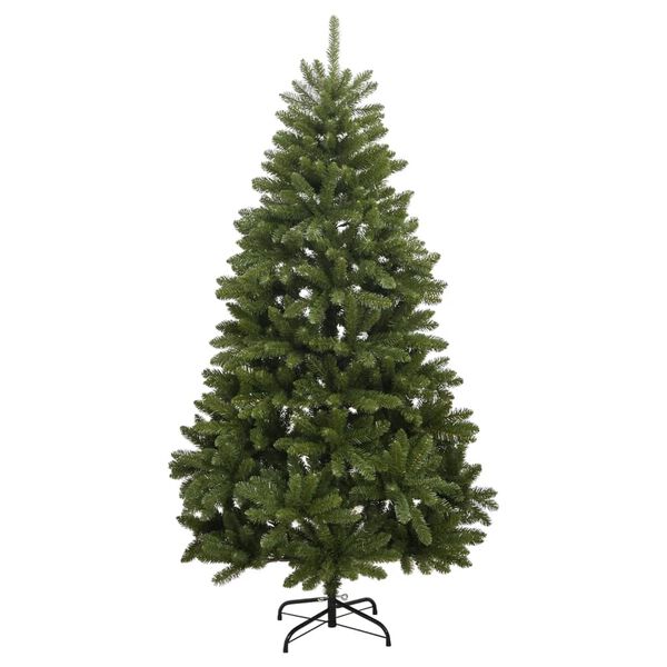 vidaXL Albero di Natale Artificiale Incernierato con Base Verde 300 cm