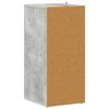 vidaXL Scarpiere 2 pz Grigio Cemento 31,5x35x70 cm in Truciolato