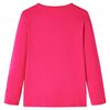 Maglietta da Bambina a Maniche Lunghe Fucsia 104