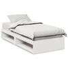vidaXL Dormeuse senza Materasso Bianco 75x190 cm in Legno di Pino