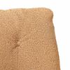 vidaXL poltrona Beige 69 x 74 x 93 cm Tessuto Sherpa