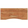 vidaXL Piano Scrivania 120x50x2,5cm Rettangolare Legno Massello Acacia