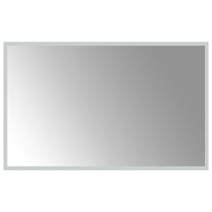 vidaXL Specchio da Bagno con Luci LED 50x80 cm