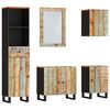 vidaXL Set Mobili da Bagno 5 pz in Legno Massello di Recupero