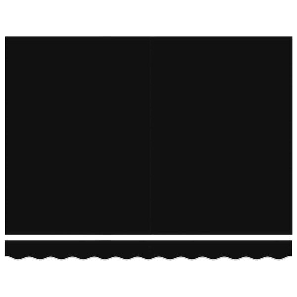 vidaXL Tenda Retrattile Nero 300 x 250 cm Tessuto e Metallo