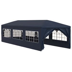 vidaXL Tenda per Feste 3x9 m Blu