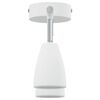 vidaXL Faretto da soffitto Bianco 25.5 x 8 x 16 cm Metallo